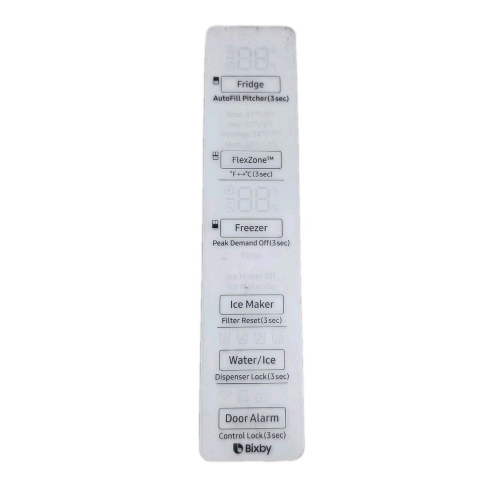 Samsung Refrigerator DA97-19962Q Control Panel Assembly
